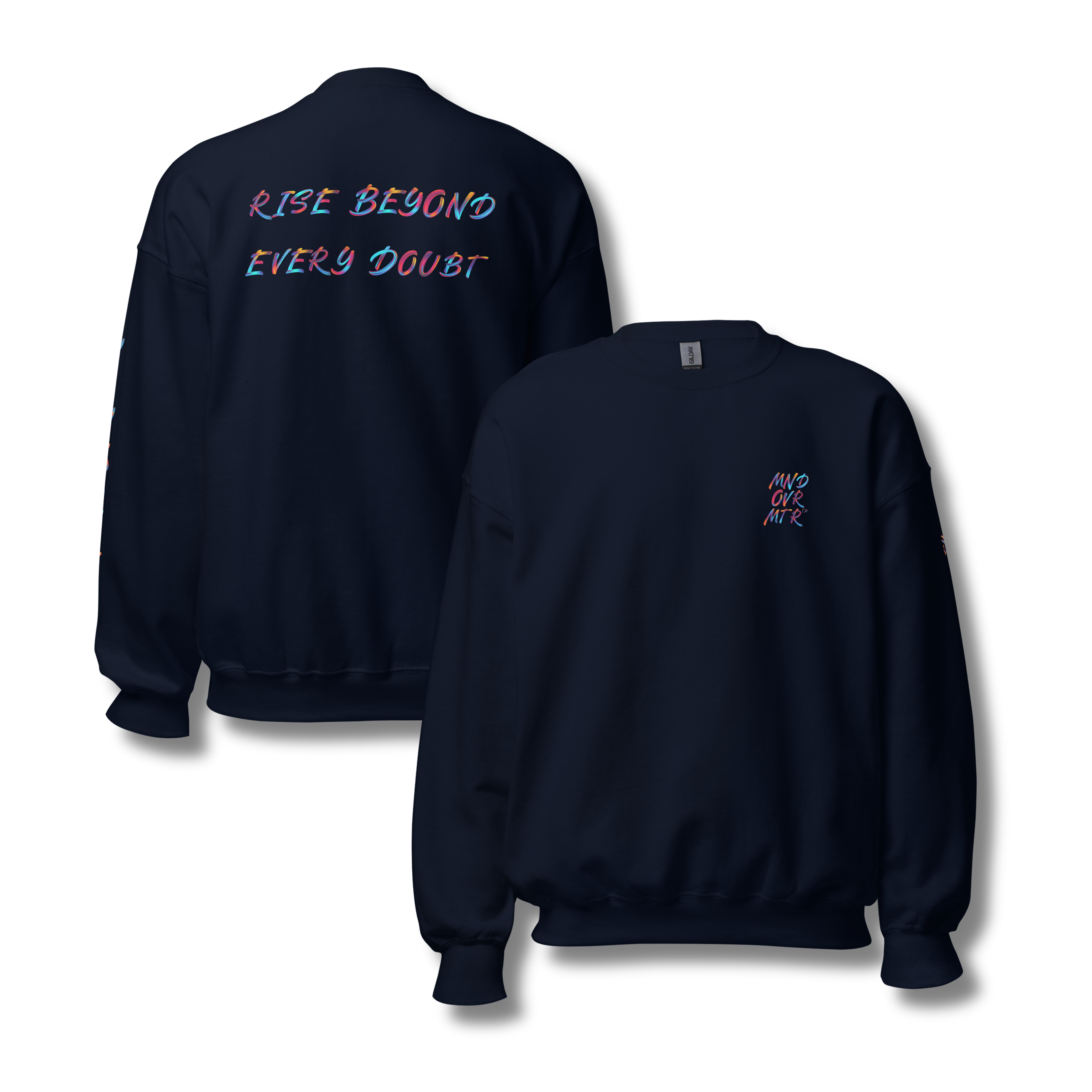 MNDOVRMTR™ Unisex Crewneck Sweatshirt | Streetwear