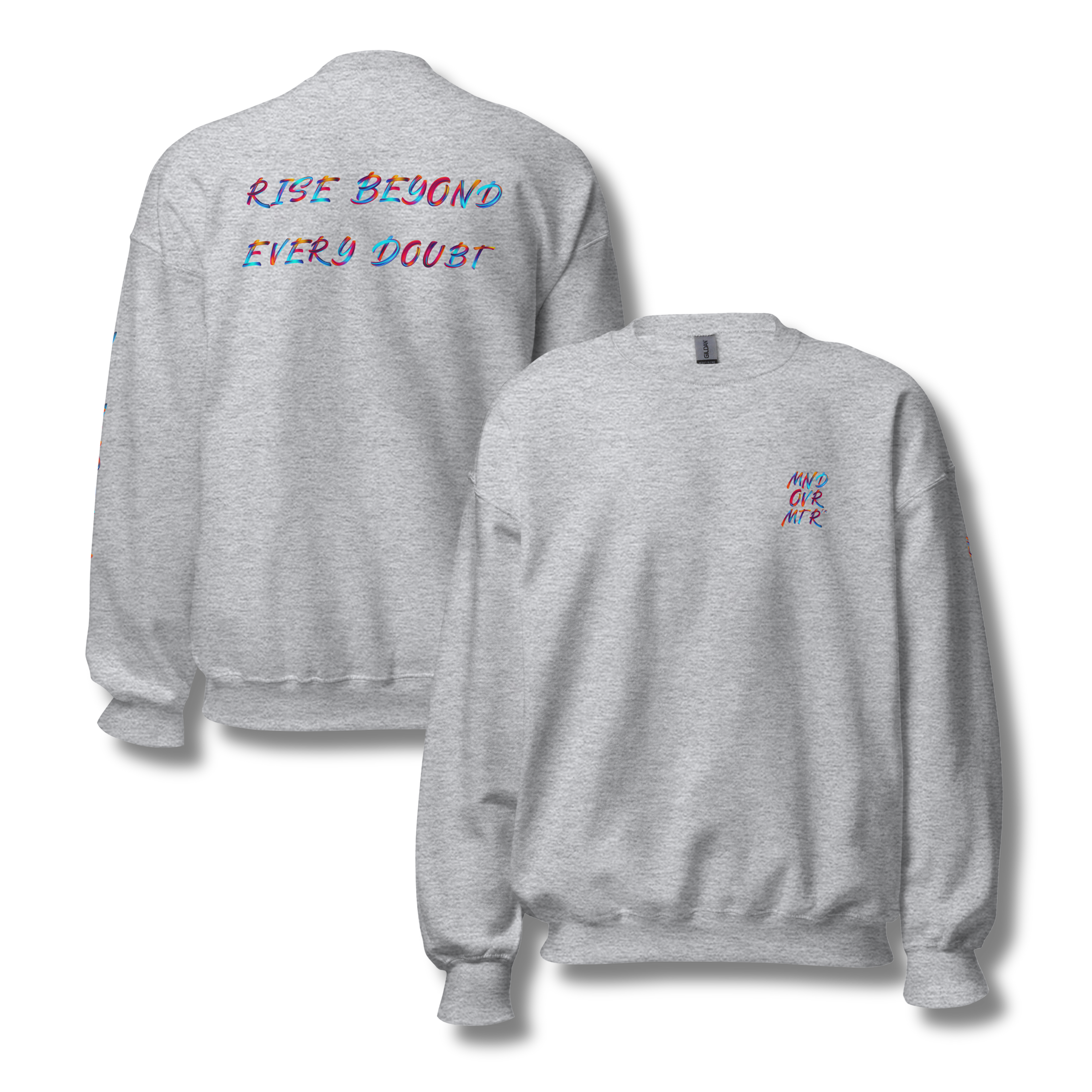 MNDOVRMTR™ Unisex Crewneck Sweatshirt | Streetwear