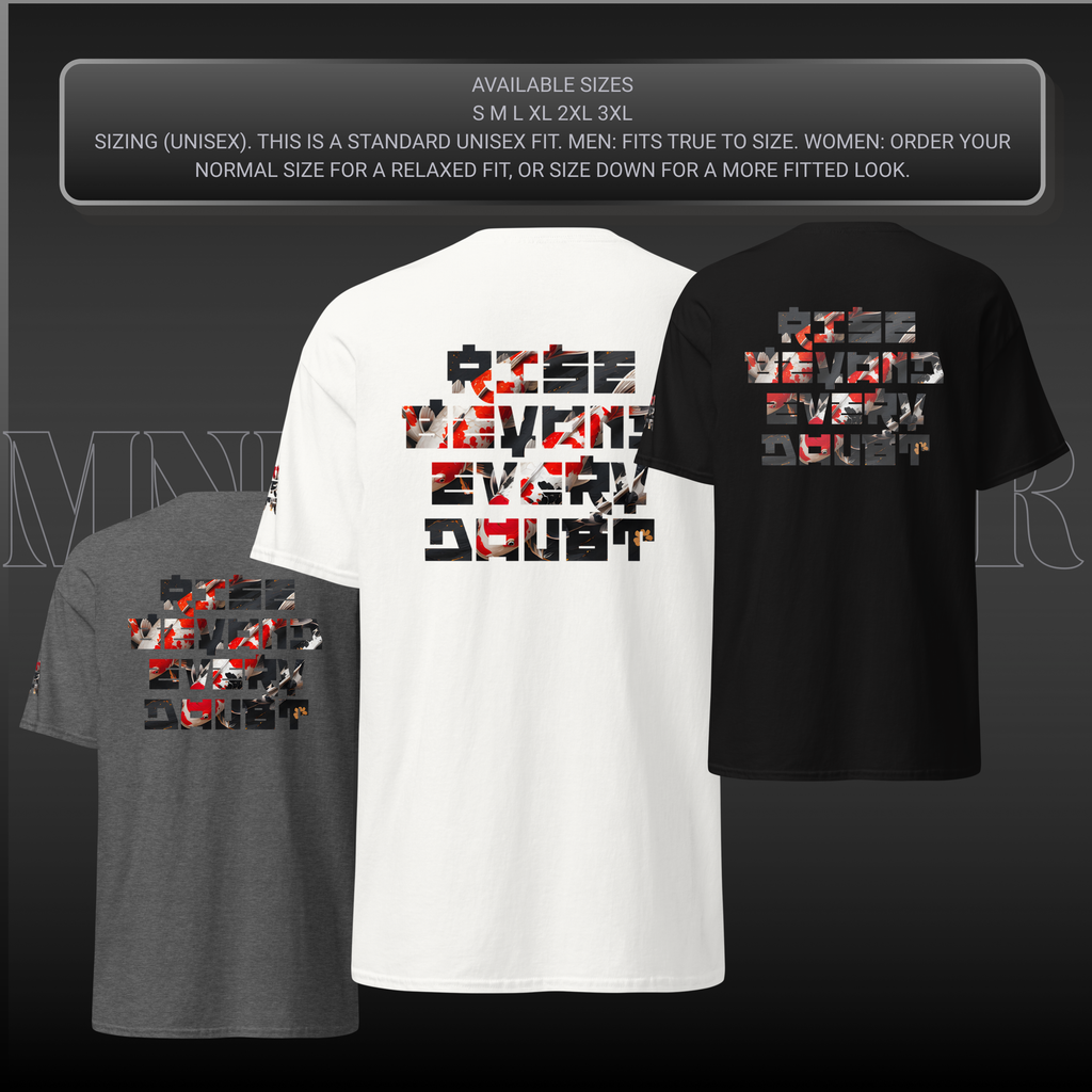 Mndovrmtr koi print tee - casual styling, mind over matter apparel