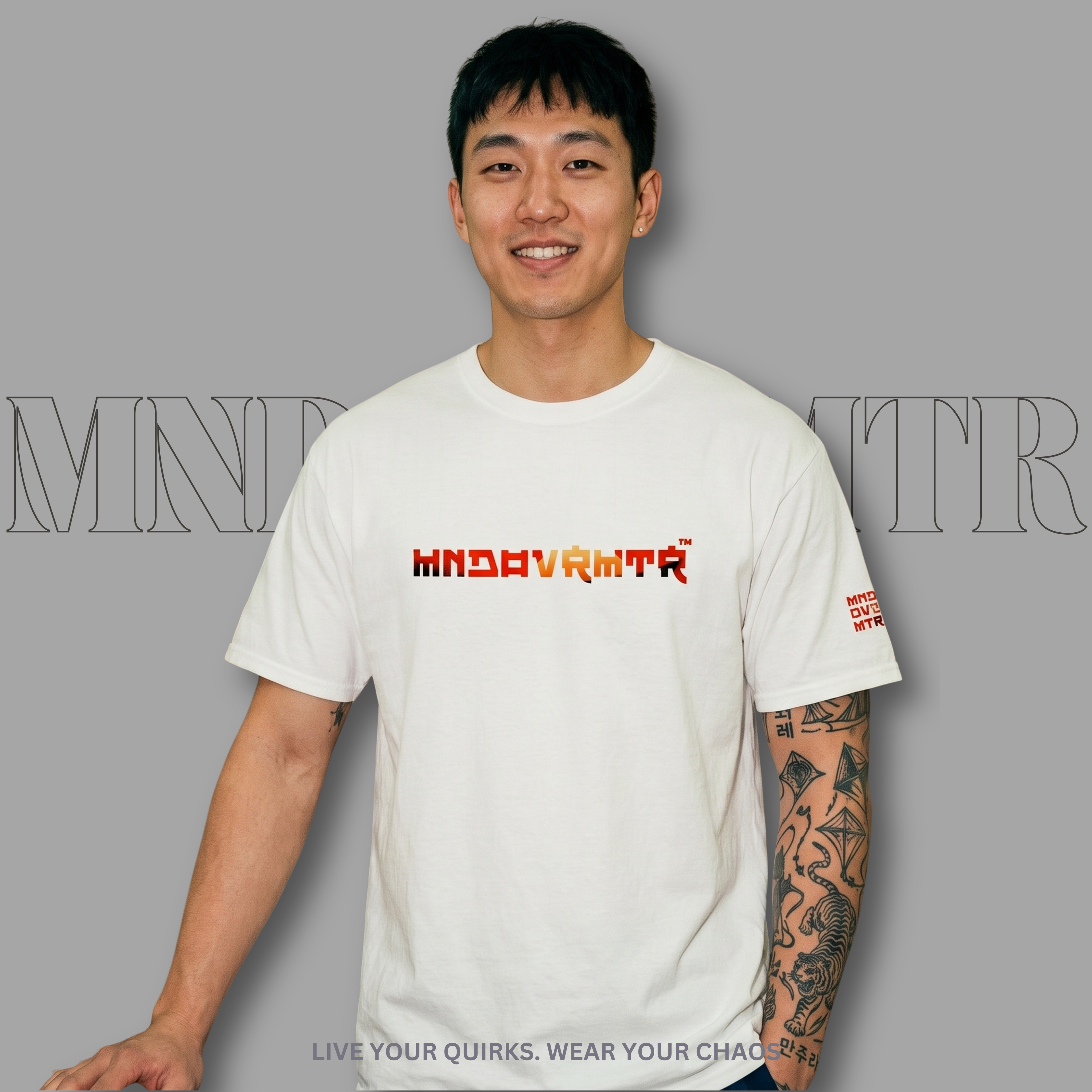 MNDOVRMTR "Rise Beyond Every Doubt" Unisex Graphic Streetwear T-Shirt