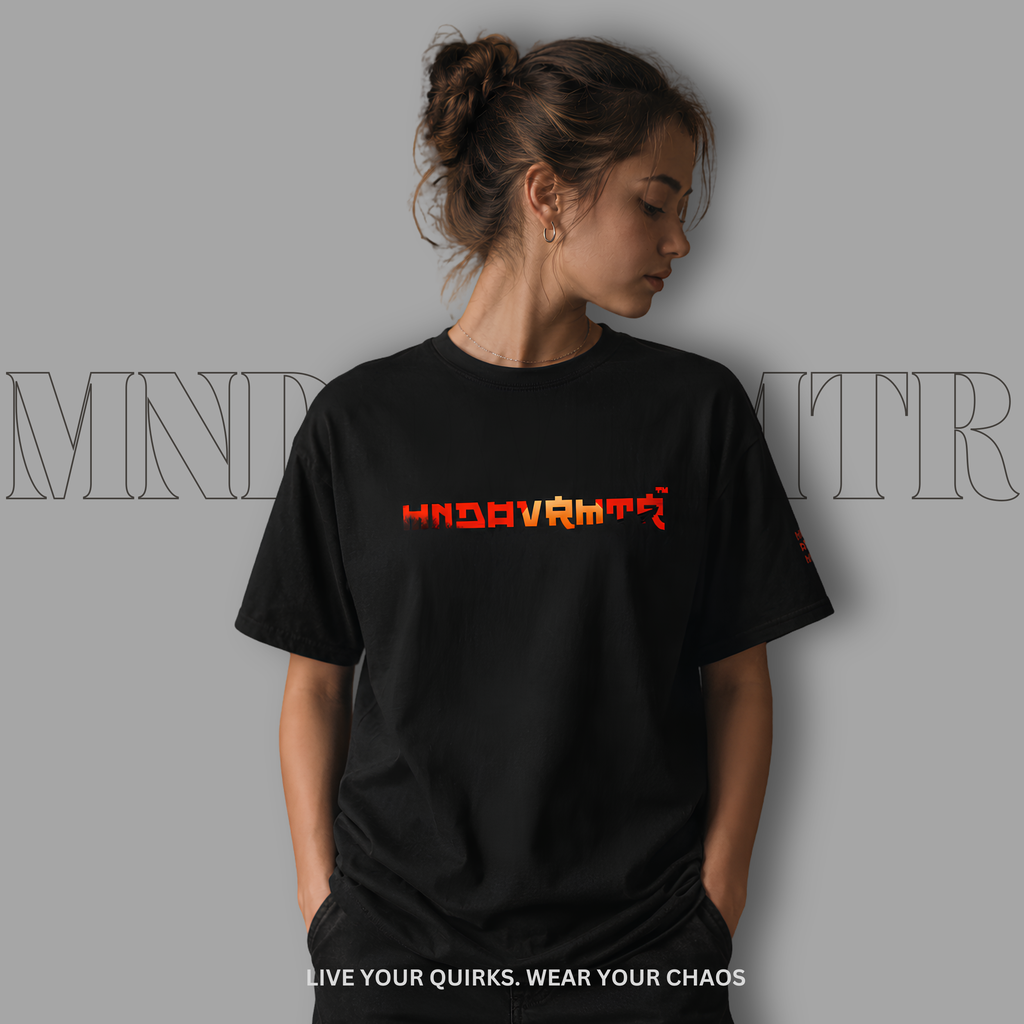 MNDOVRMTR "Rise Beyond Every Doubt" Unisex Graphic Streetwear T-Shirt