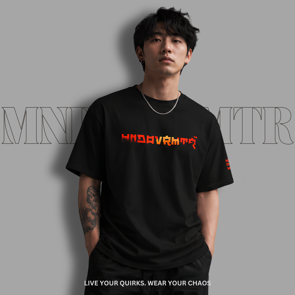 MNDOVRMTR "Rise Beyond Every Doubt" Unisex Graphic Streetwear T-Shirt
