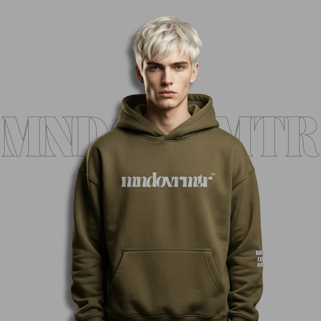 MNDOVRMTR™ Unisex Hoodie – Minimalist Streetwear Pullover | Soft Premium Fit Hoodie