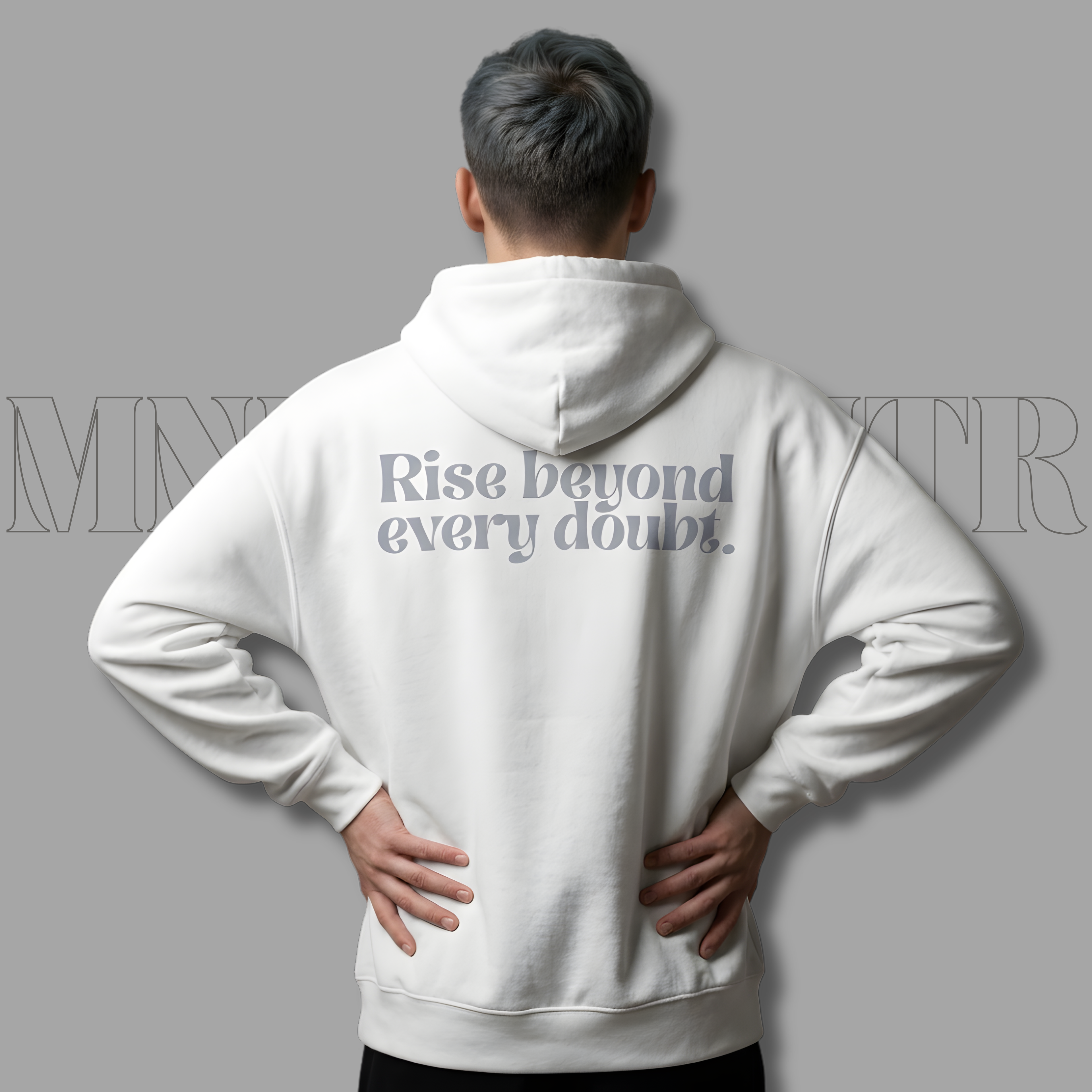 MNDOVRMTR™ Unisex Hoodie – Minimalist Streetwear Pullover | Soft Premium Fit Hoodie