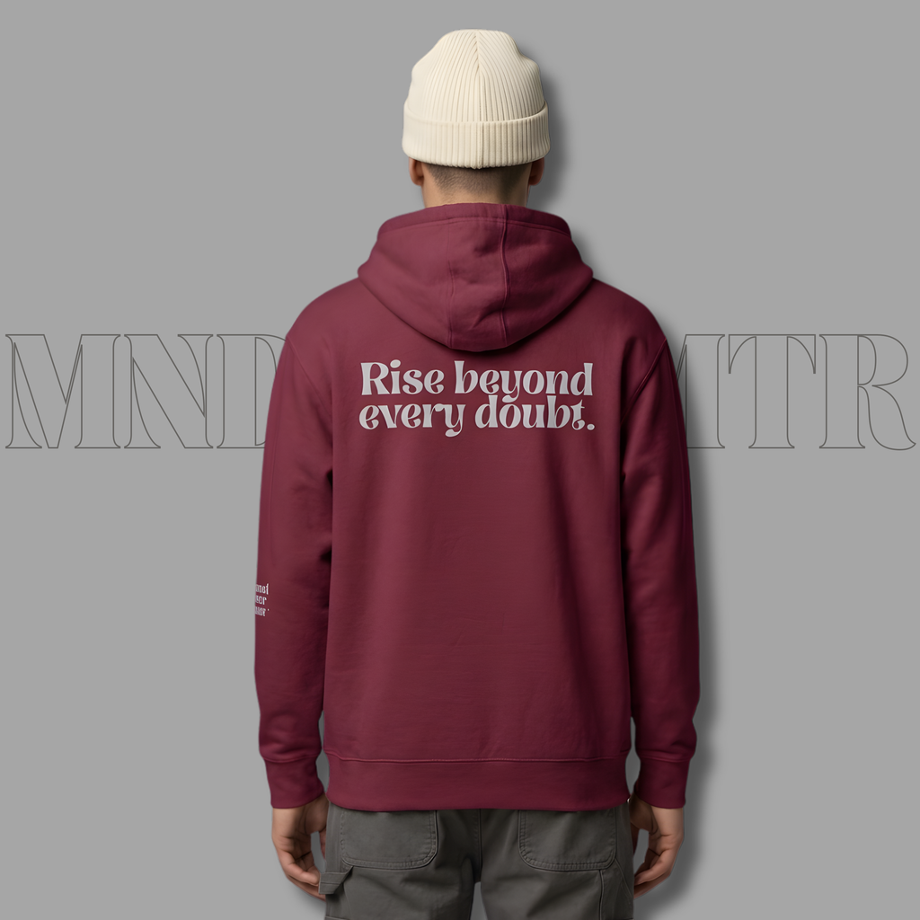 MNDOVRMTR™ Unisex Hoodie – Minimalist Streetwear Pullover | Soft Premium Fit Hoodie