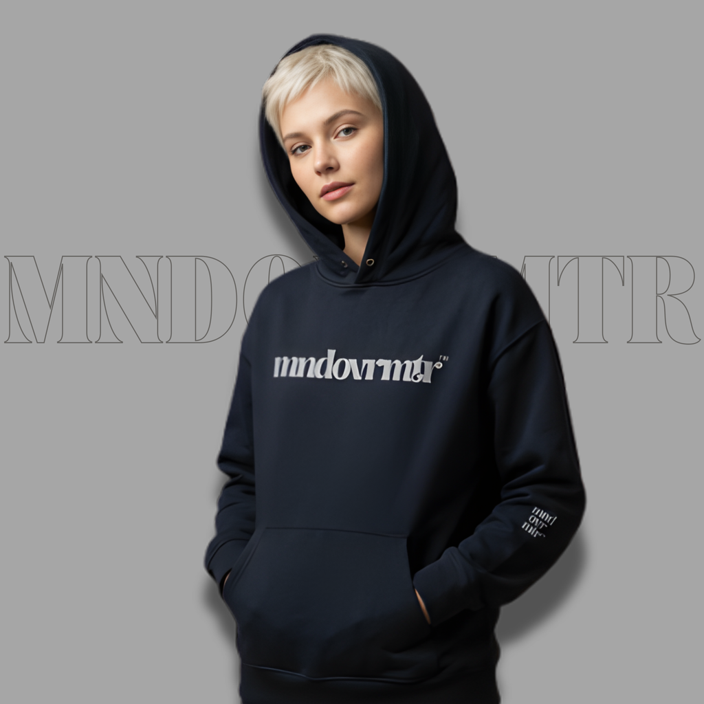 MNDOVRMTR™ Unisex Hoodie – Minimalist Streetwear Pullover | Soft Premium Fit Hoodie