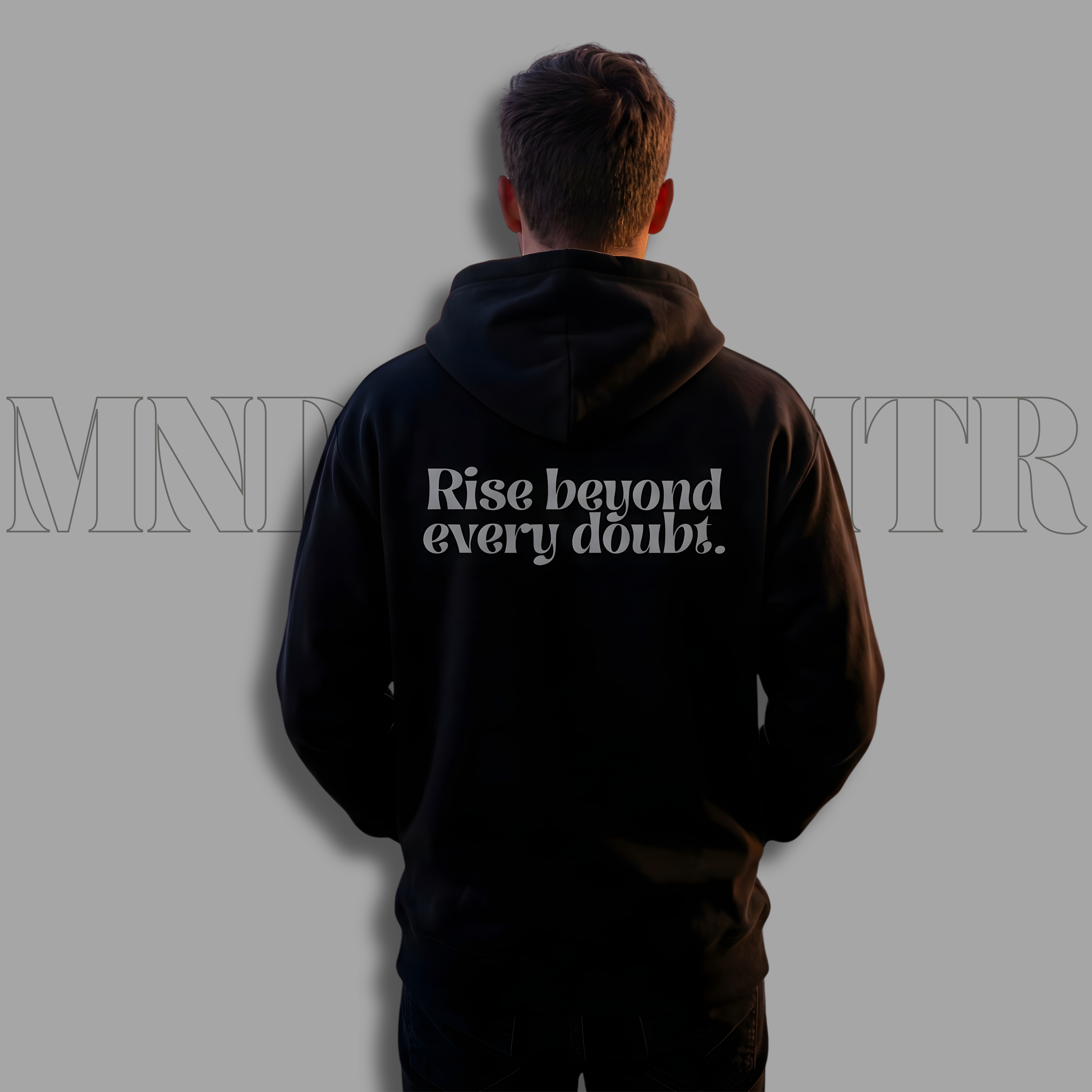 MNDOVRMTR™ Unisex Hoodie – Minimalist Streetwear Pullover | Soft Premium Fit Hoodie
