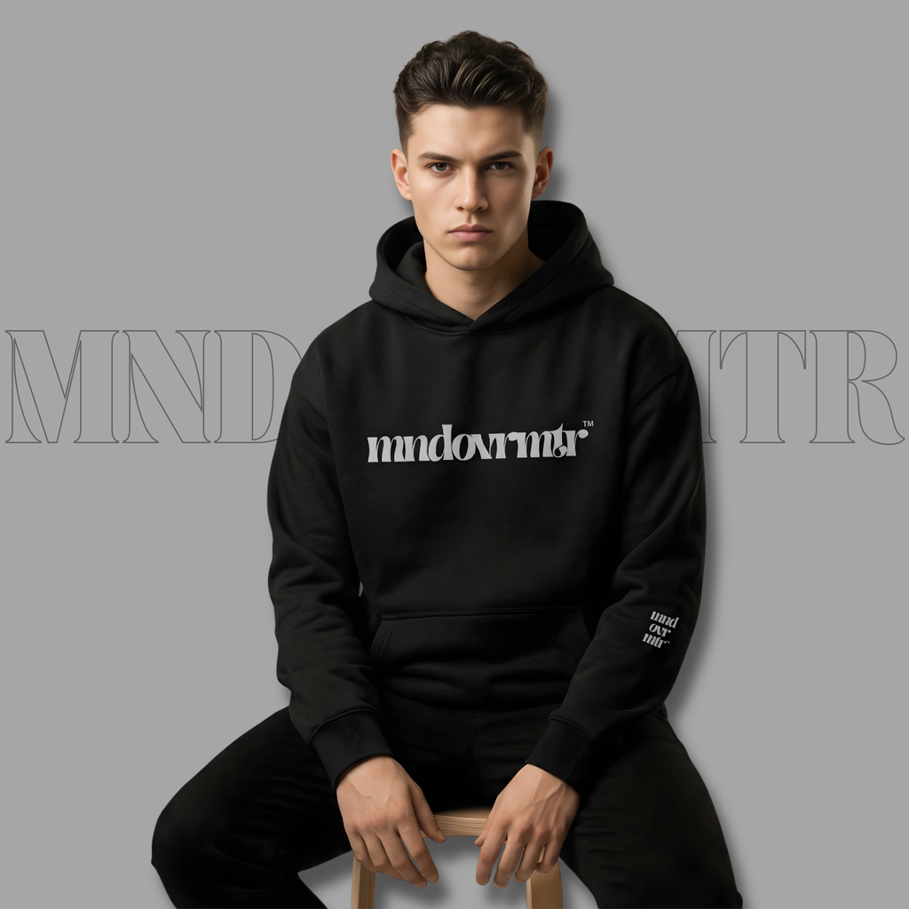 MNDOVRMTR™ Unisex Hoodie – Minimalist Streetwear Pullover | Soft Premium Fit Hoodie