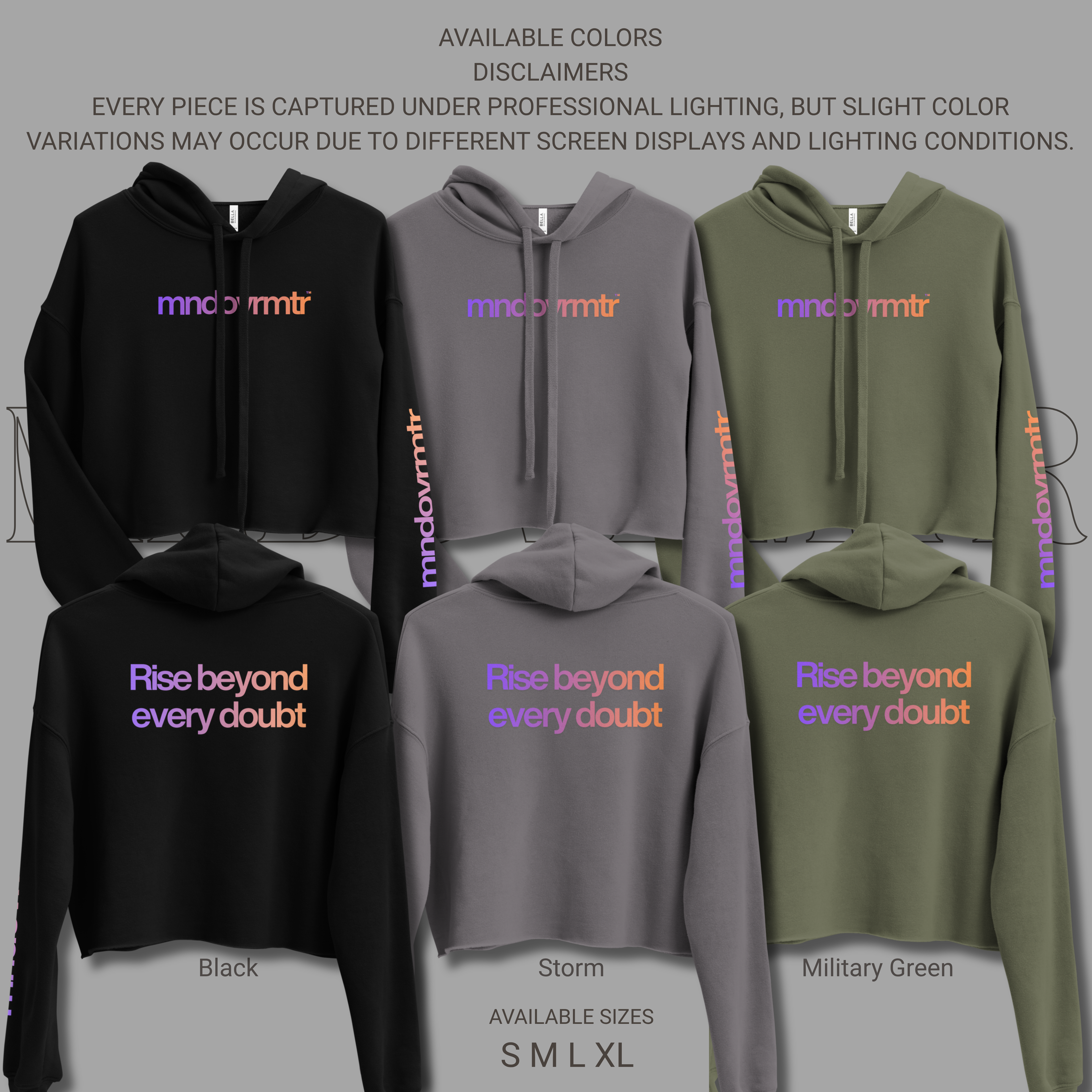 MNDOVRMTR™ Crop Hoodie – Minimalist Raw-Hem Streetwear for Women | Trendy Comfy Pullover