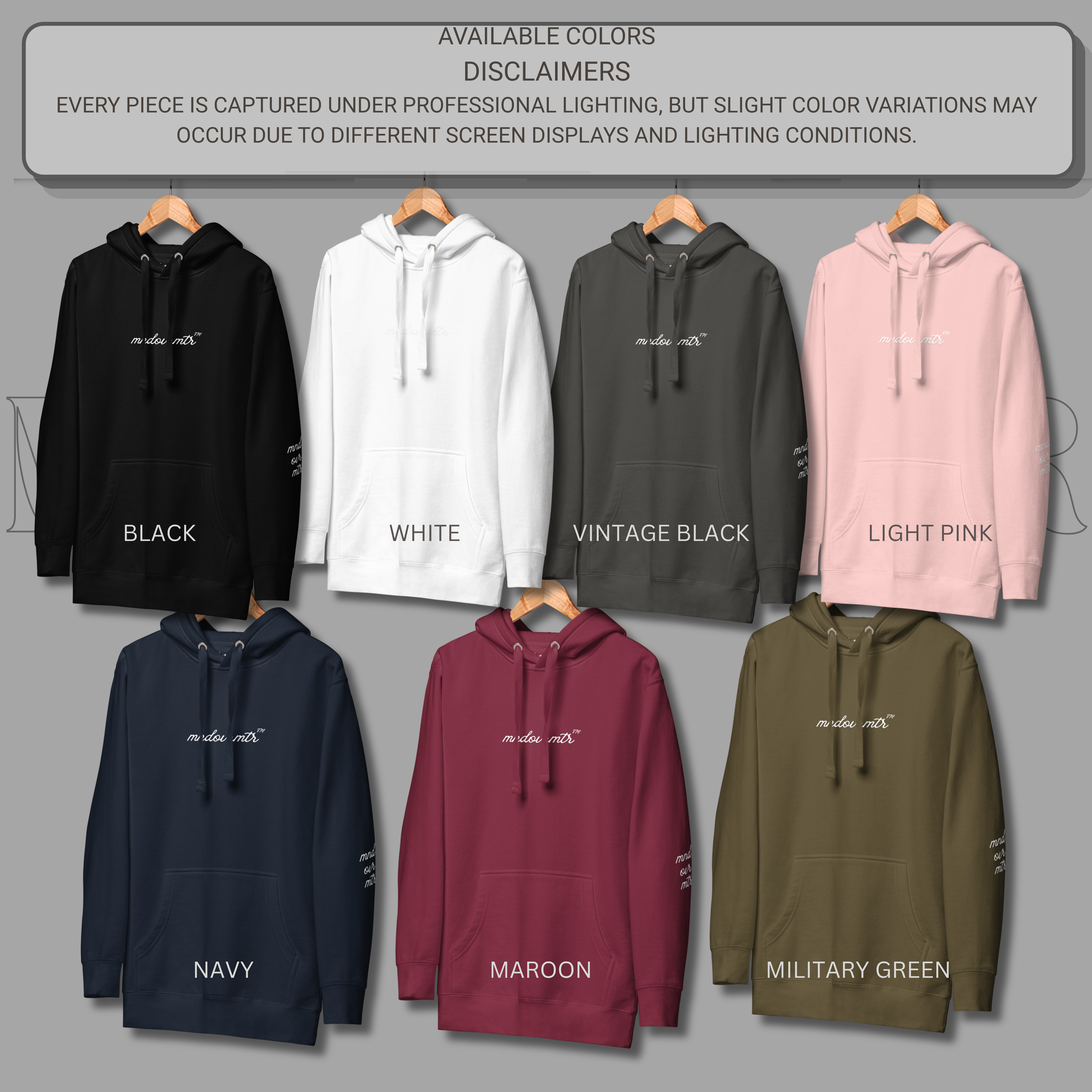 Rise Beyond Every Doubt Hoodie – Minimalist Motivational Unisex Streetwear by MNDOVRMTR™ - Unisex Hoodie