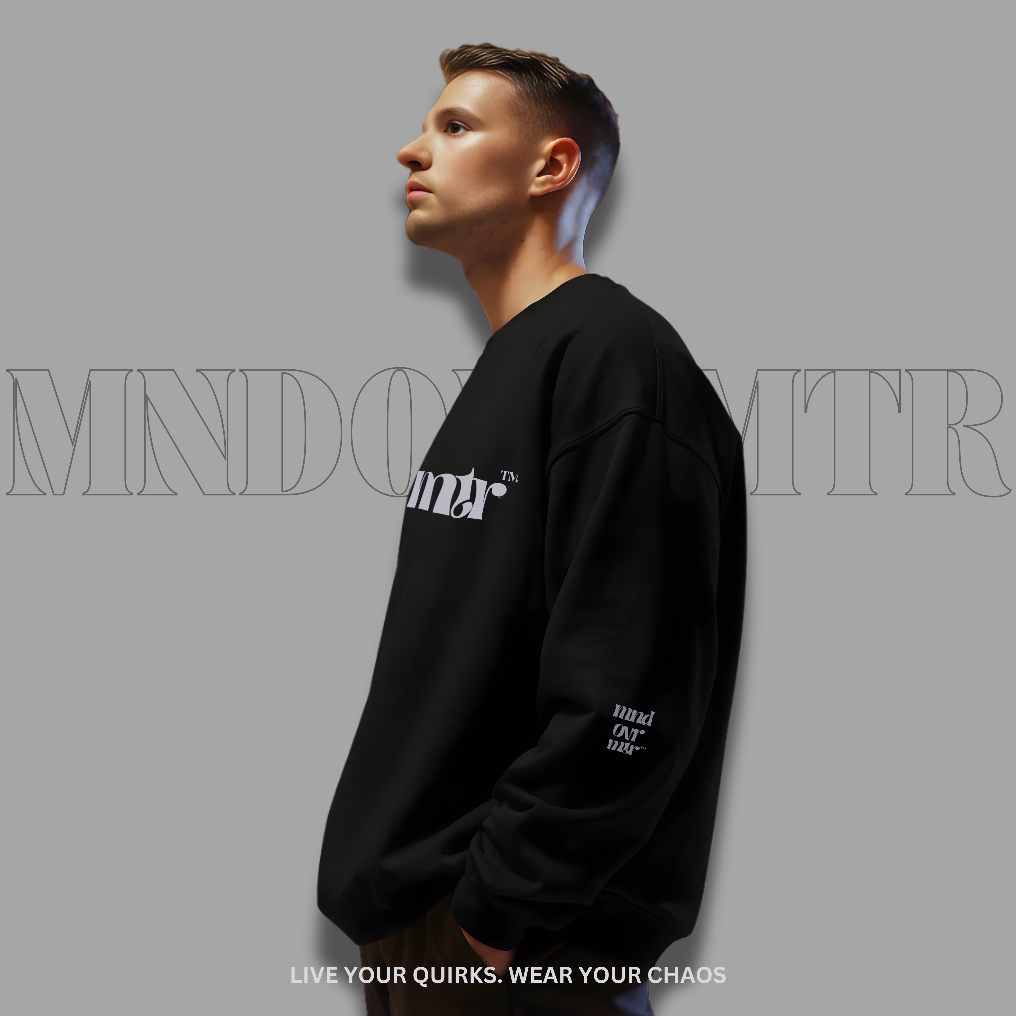 MNDOVRMTR™ Premium Streetwear Sweatshirt