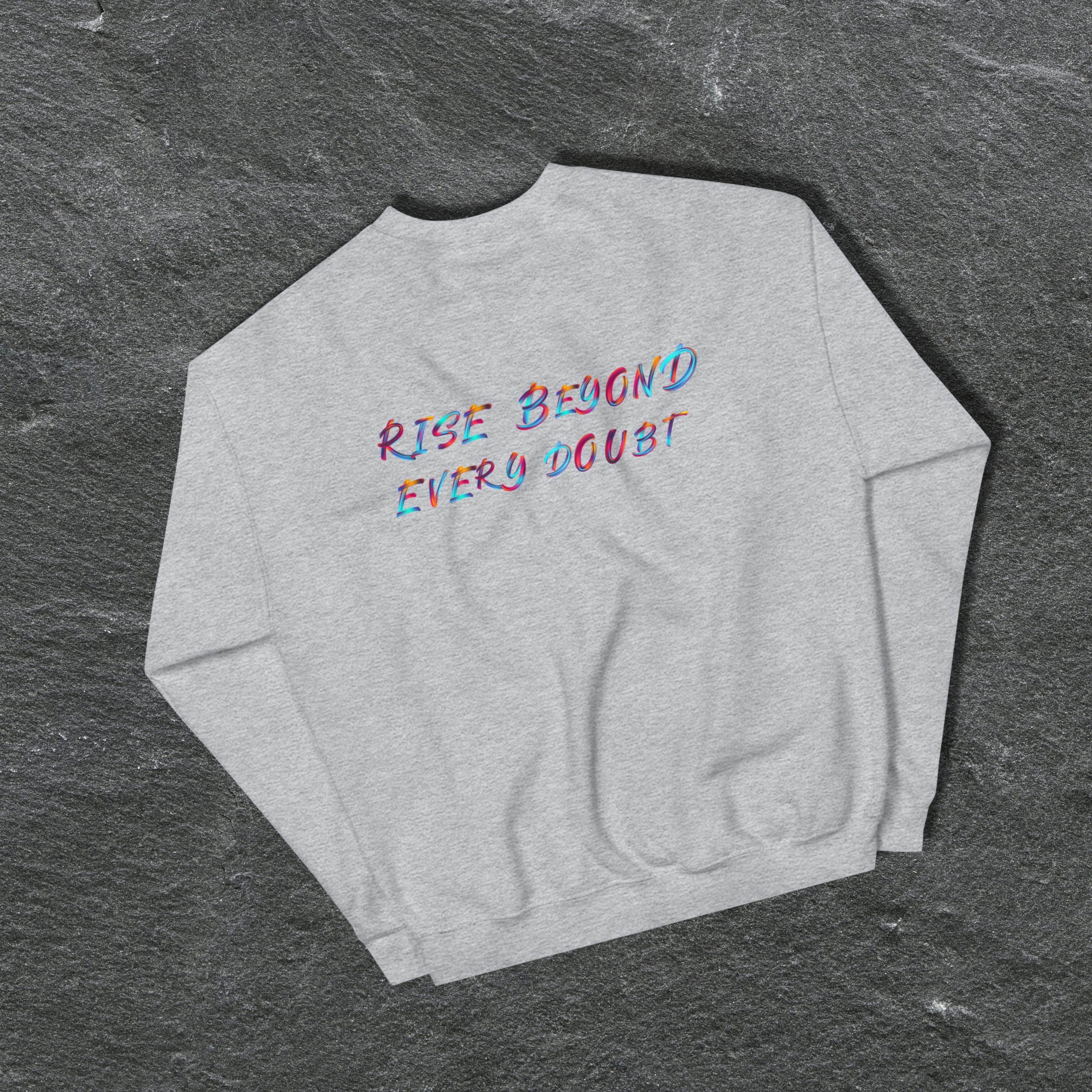 MNDOVRMTR™ Unisex Sweatshirt – Minimalist Motivational Streetwear | Soft Classic Fit Crewneck